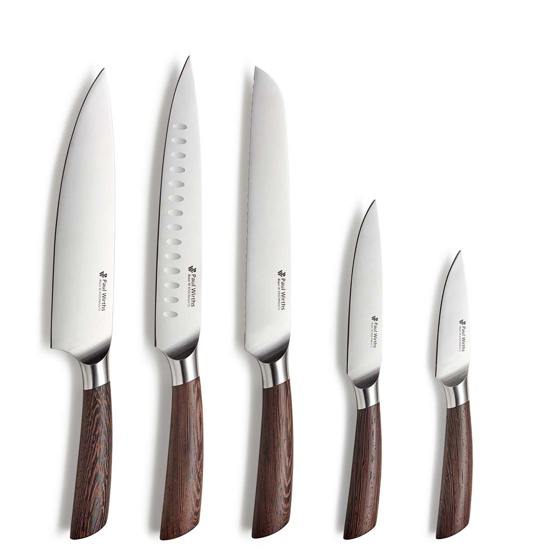 BLAZE knife block 5-piece