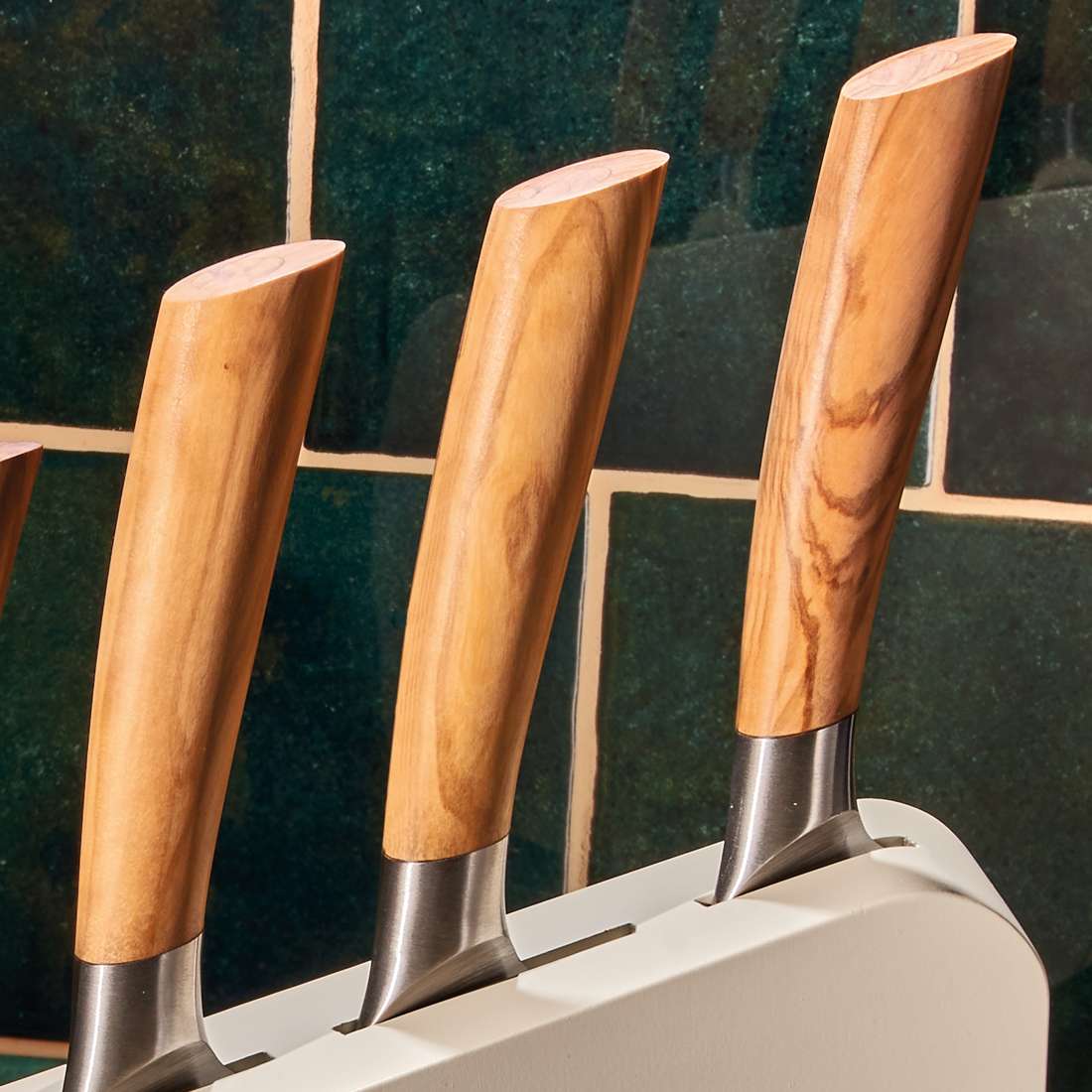 BLAZE knife block 5-piece