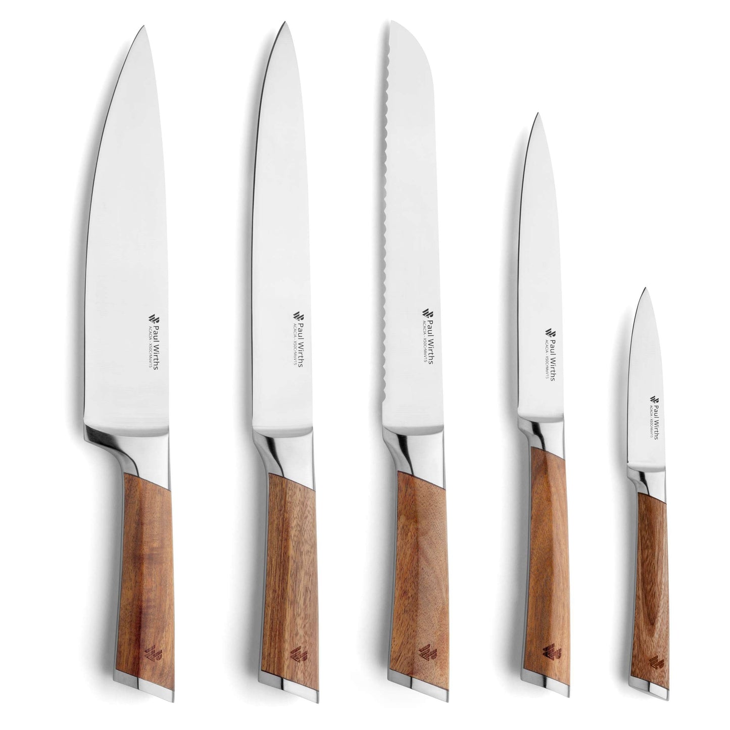 ACACIA Messerblock 5-teilig - Bestecke.de