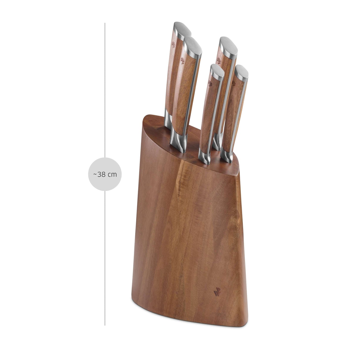 ACACIA Messerblock 5-teilig - Bestecke.de