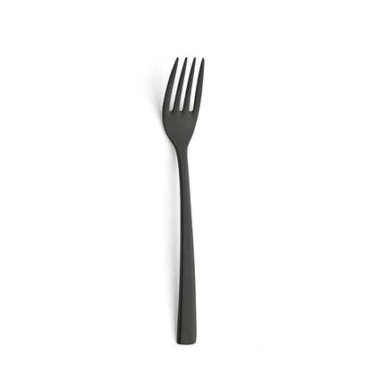 SWING dinner fork PVD black
