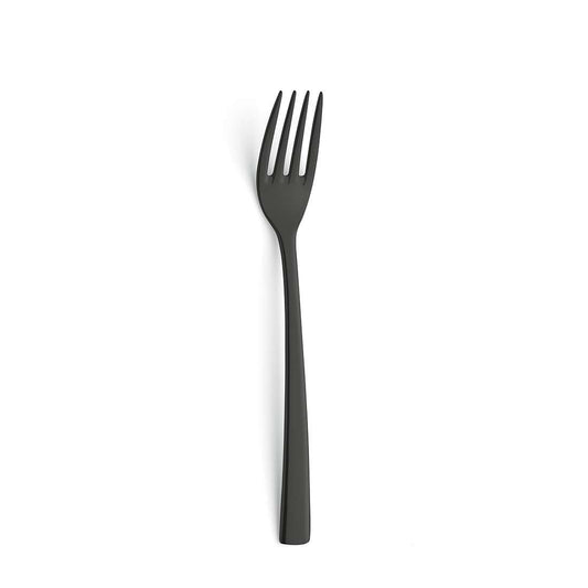 SWING dinner fork PVD black