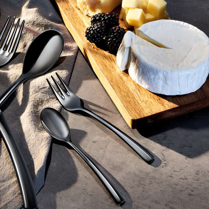 SWING coffee spoon PVD black