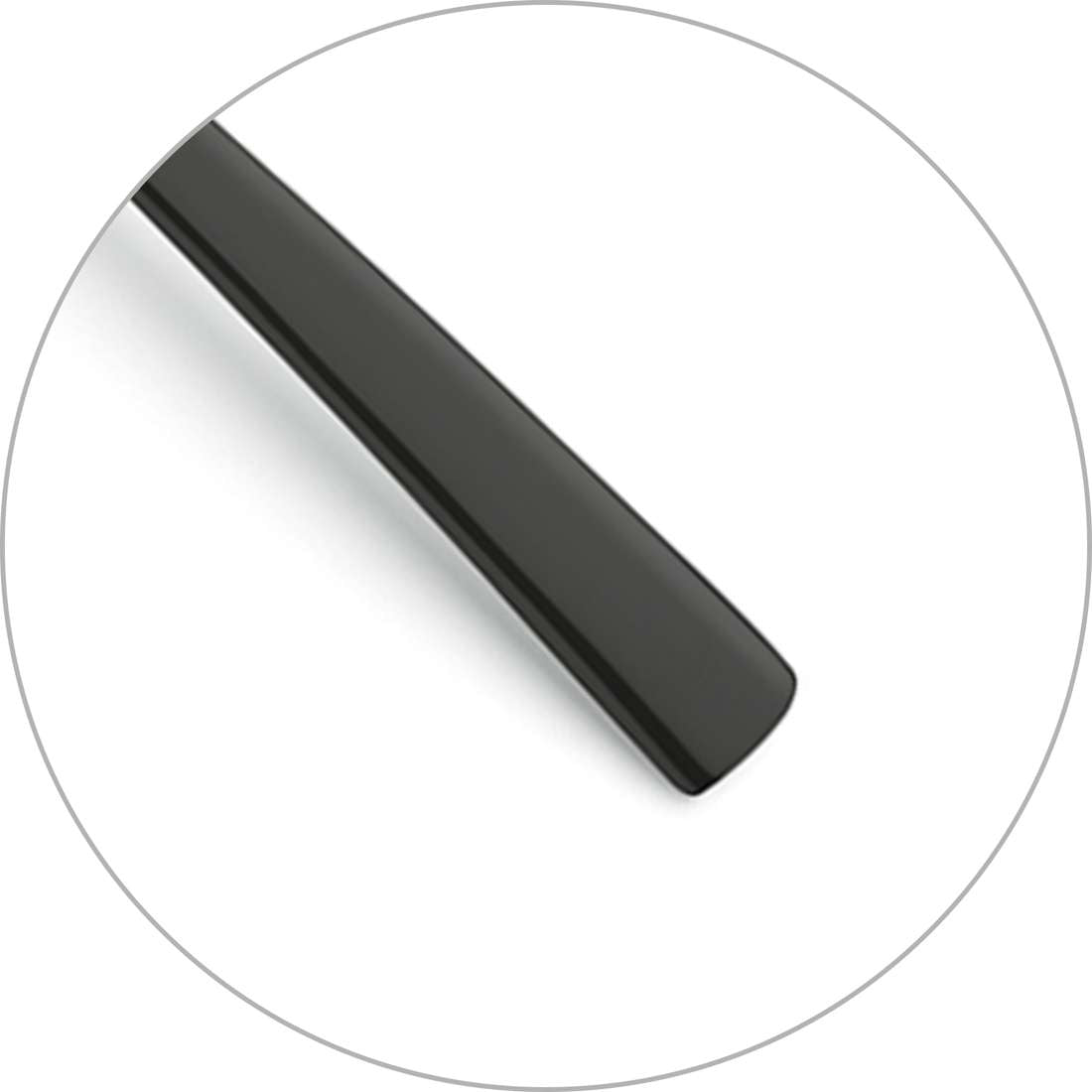 SWING coffee spoon PVD black