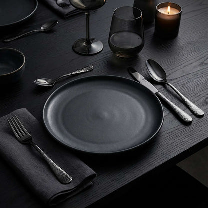 MONDO Besteckset 24-teilig PVD schwarz