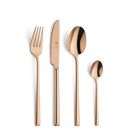 VIVENDI cutlery set 24-piece PVD copper
