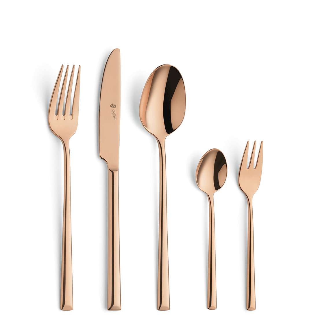 VIVENDI cutlery set 30-piece PVD copper