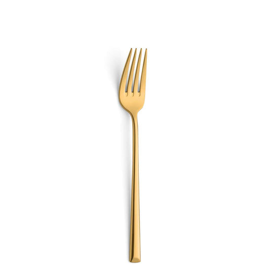 VIVENDI dinner fork PVD gold