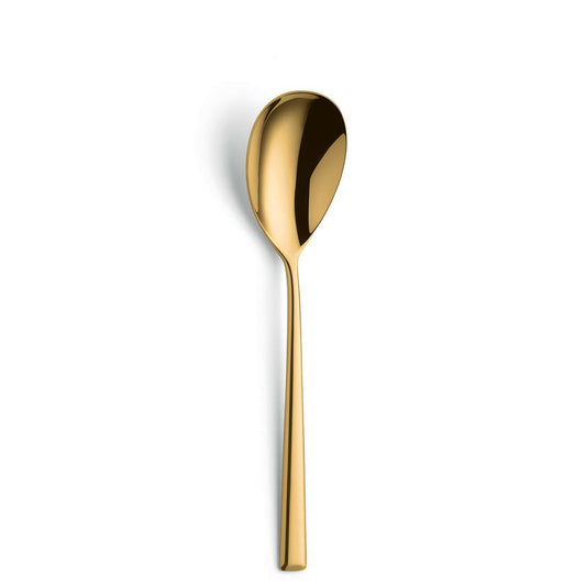 VIVENDI salad spoon PVD gold
