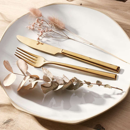 VIVENDI salad spoon PVD gold