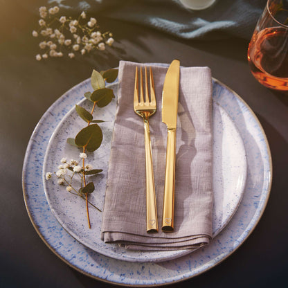 VIVENDI Besteckset 4-teilig PVD gold