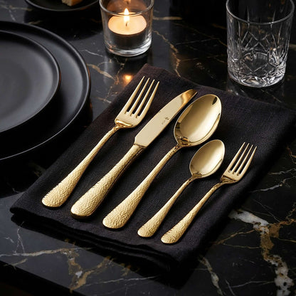 MONDO Besteckset 30-teilig PVD champagner