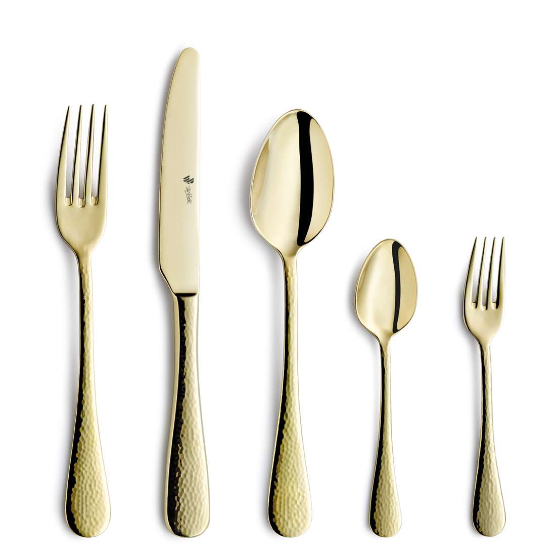 MONDO cutlery set 30-piece PVD champagne