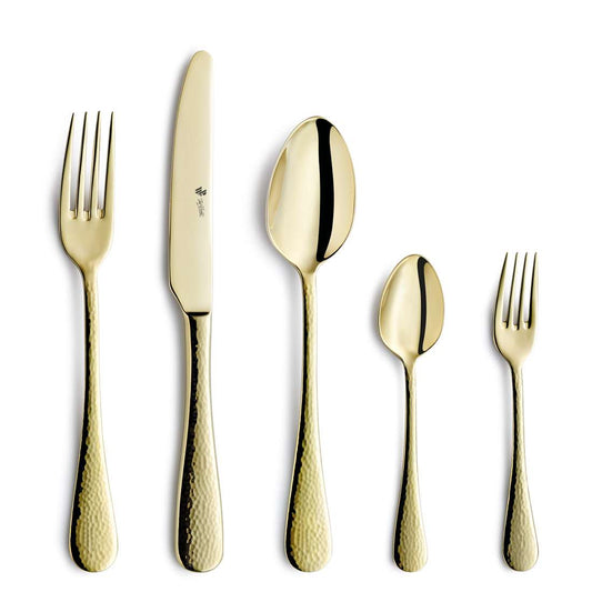 MONDO cutlery set 30-piece PVD champagne