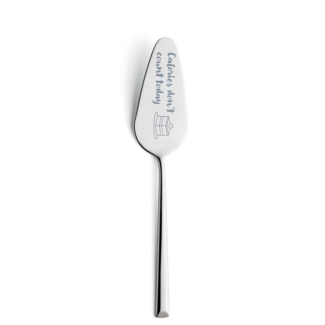 VIVENDI cake server "Calories don't count today"