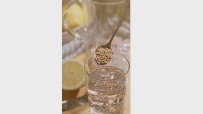 AUSTIN long drink/latte macchiato spoon set, 6 pieces, PVD copper