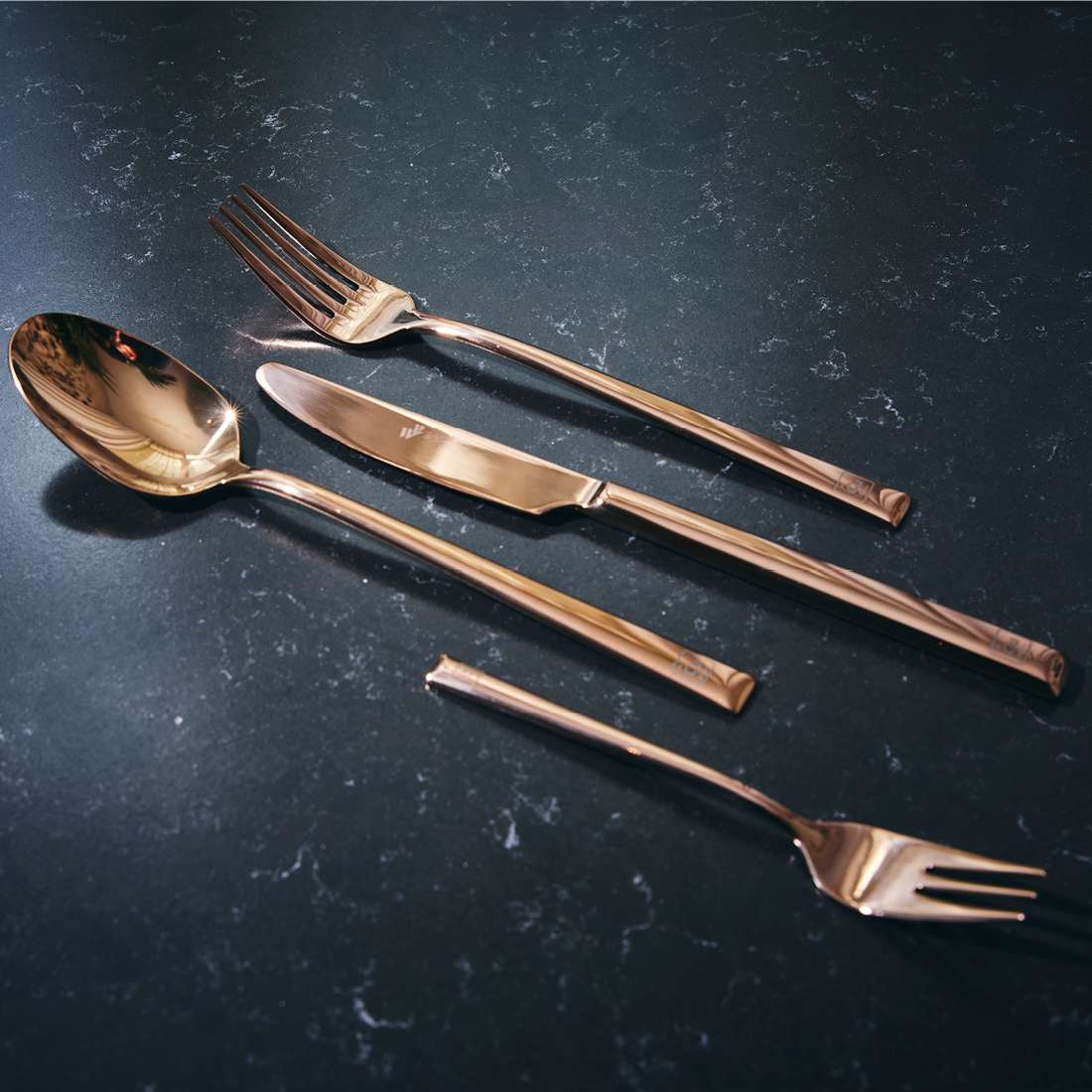 VIVENDI dinner spoon PVD copper