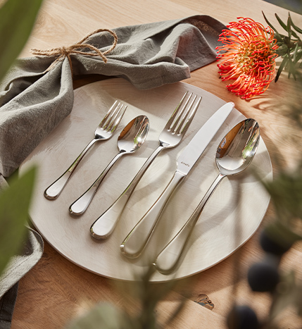 Bestecksets für 12 Personen