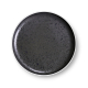 ASTER GRANITE Dessert Plate black,white 6 Stück