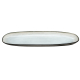 SHADOW NACRE Serving Plate grey, white 2 Stück