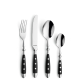 COUNTRY Besteckset 24-teilig schwarz