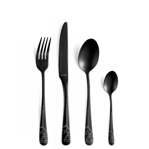 Amefa Cutlery Set 16-pieces PVD black AUSTIN HORIZON
