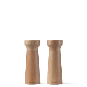 Amefa Salt-/Peppermill set 2-pieces wood MODERN WOOD