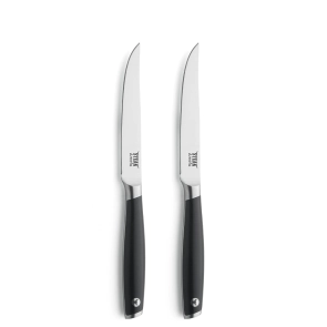 black [product_cutlery_type] [product_knife_type] ABS-Edelstahl TENDERLOIN Steakmesser Set 2-teilig schwarz 