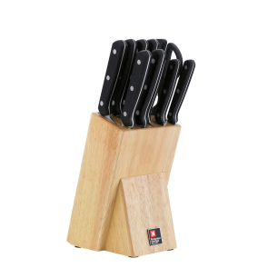 Richardson Sheffield  CUCINA Knife Block 10-pieces black, wood