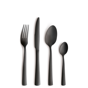 Beckmann & Rommerskirchen  PADINA Cutlery Set 16-pieces PVD black