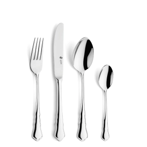 Paul Wirths  CHIPPENDALE Cutlery Set 4-pieces 100 g silver plated Stainless
