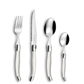 Lou Laguiole  TRADITION Cutlery Set 24-pieces pearl