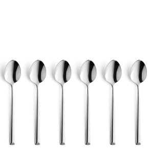Beckmann & Rommerskirchen  VISTA Medium Tea Spoon Set 6-pieces Stainless