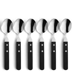 Amefa  PIZZA Table Spoon Set 6-pieces black