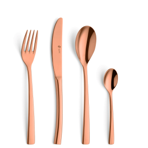 Paul Wirths  SWING Cutlery Set 24-pieces PVD copper