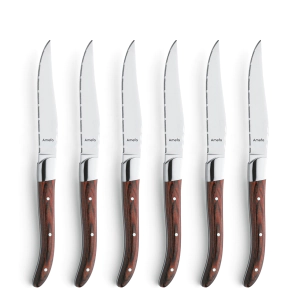 Amefa Premiere  ROYAL STEAK Steak Knife Set 6-pieces Stainless