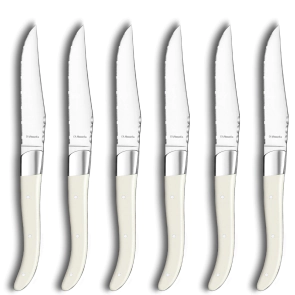 Amefa Premiere  ROYAL STEAK Steak Knife Set 6-pieces white