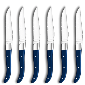 Amefa Premiere  ROYAL STEAK Steak Knife Set 6-pieces blue