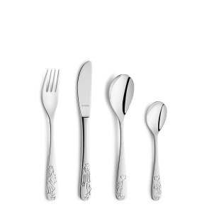 Kuppels  Prinzessin Children`s Cutlery 4-pieces Stainless