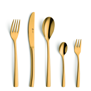 Paul Wirths Cutlery Set 30-pieces PVD gold SWING