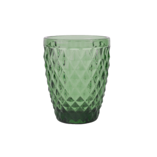 DIAMOND Trinkglas grün 6 Stück