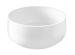 YAKA WHITE Salatschüssel weiß