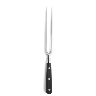 V SABATIER Fleischgabel schwarz