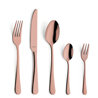 DELIA Besteckset 30-teilig PVD rosé