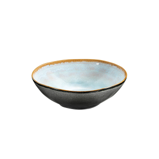 SHADOW AQUA Suppenteller blau,grau 6 Stück