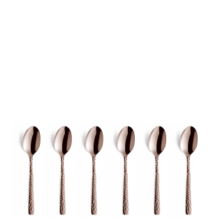 FELICITY Mocca-/Espressolöffel Set 6-teilig PVD rosé