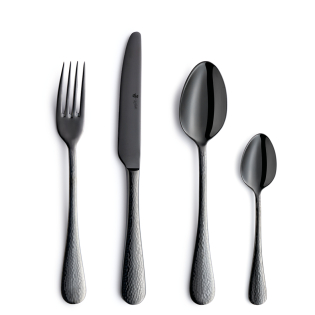 MONDO Besteckset 24-teilig PVD schwarz