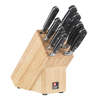 V SABATIER Messerblock 9-teilig