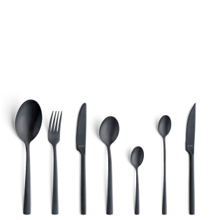  [product_cutlery_type] [product_knife_type] 13/0-18/0 MANILLE Besteckset 42-teilig PVD schwarz 