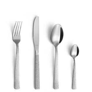  [product_cutlery_type] [product_knife_type] 13/0-18/0 LINEN Besteckset 24-teilig 